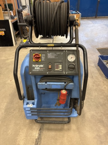 1444933-2 Hot water washer Kränzle Therm 895 (with hose reel)