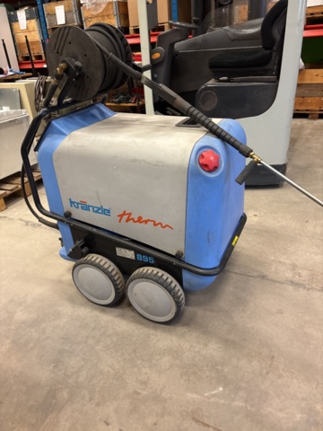 1444933-5 Hot water washer Kränzle Therm 895 (with hose reel)