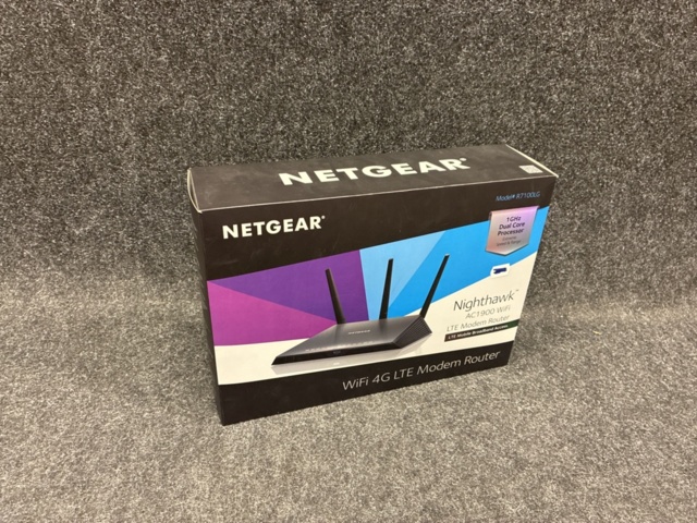 Router Netgear Nighthawk AC1900 WiFi 4G LTE Modem - PS Auction - We ...
