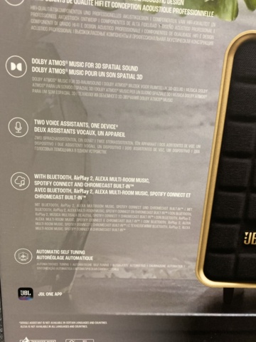 1475857-3 Trådlös högtalare JBL Authentics 500