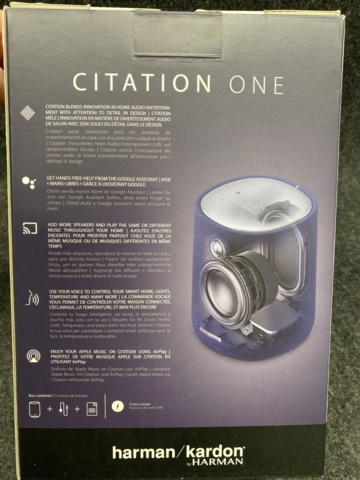 1475862-3 Högtalare Harman Kardon Citation ONE