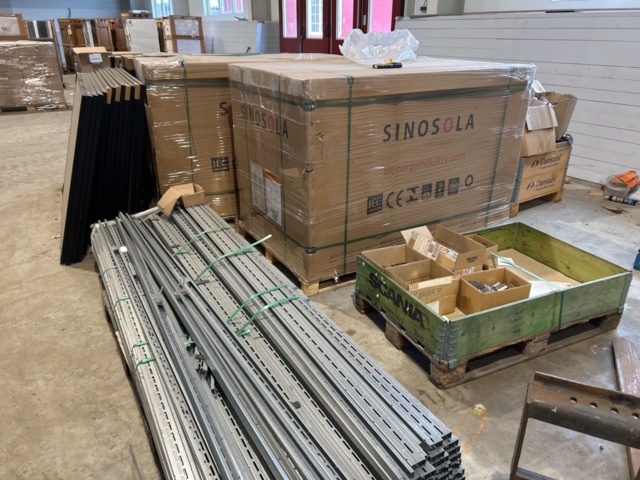 1454823-2 Solpaneler ca 100 st med monteringsdetaljer - Sinosola TYDM108H-435