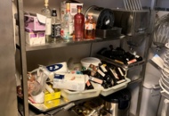 1452676 Stainless steel shelf 2 pcs