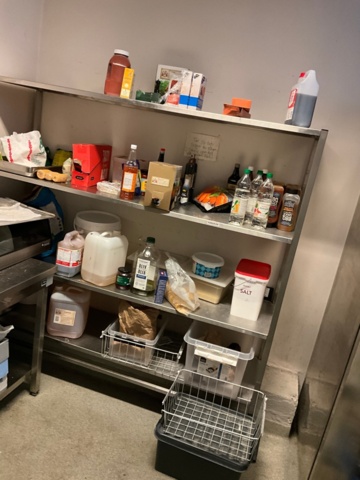 1452676-3 Stainless steel shelf 2 pcs