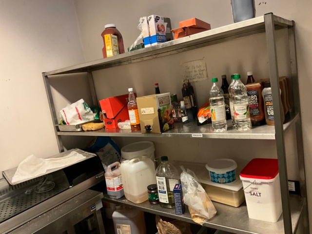 1452676-4 Stainless steel shelf 2 pcs