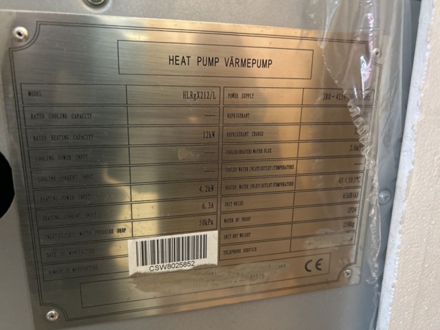 1454830-8 Värmepumpar 2 st - HLRgX212/L