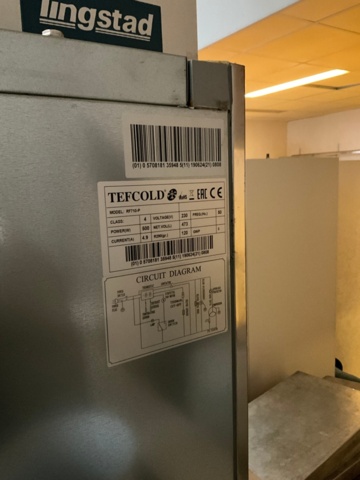 1452678-3 Refrigerator Tefcold