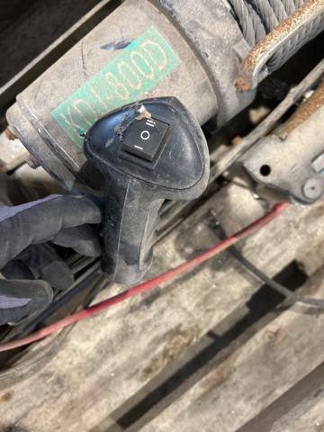 1454848-3 Electric winch - KDJ-800D