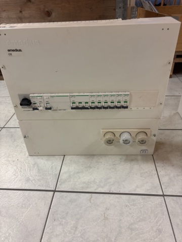 1444943-2 Elcentraler / elskåp, 2 st