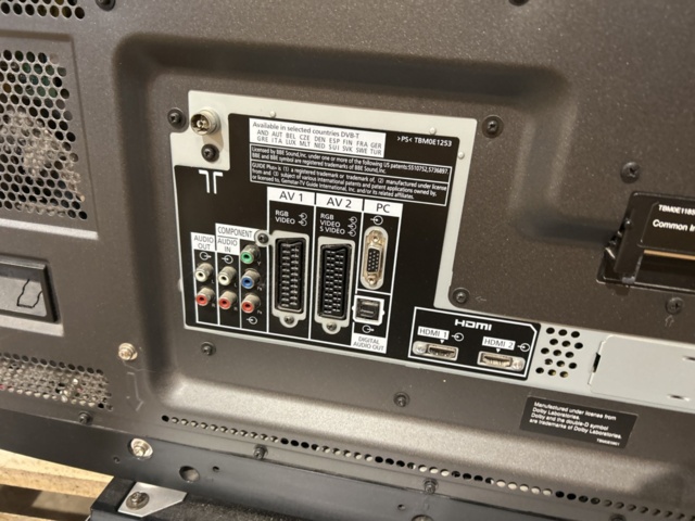 1454851-5 TV  46" - Panasonic Viera TH-46PZ85E