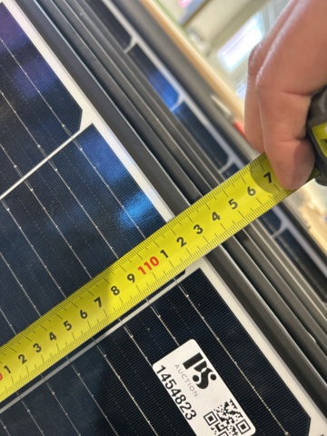 1454823-15 Solpaneler ca 100 st med monteringsdetaljer - Sinosola TYDM108H-435