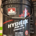 1444955-1 Hydraulic oil Petro-Canada Hydrex AW 46, 4 cans