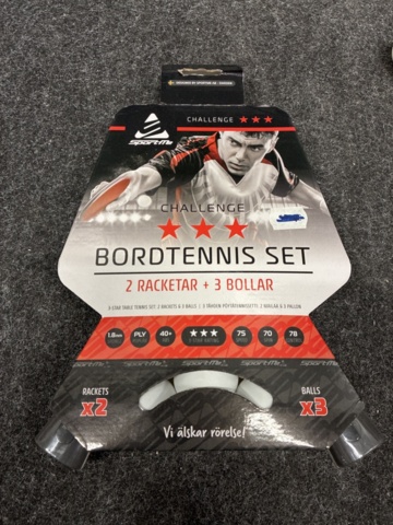 1476027-2 Table tennis racket, table tennis balls & table tennis net, SportMe