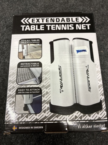 1476027-9 Table tennis racket, table tennis balls & table tennis net, SportMe