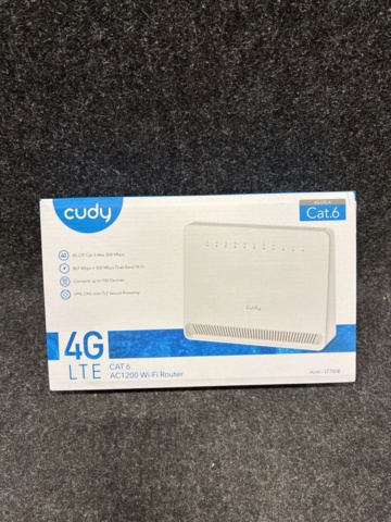 1475990-4 Router Wi-Fi Cat 6 Cudy, Deskop switch Strong & Router D-Link AX1500