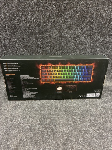 1478128-6 Gaming keyboard, gaming mouse & mouse pad, Deltaco