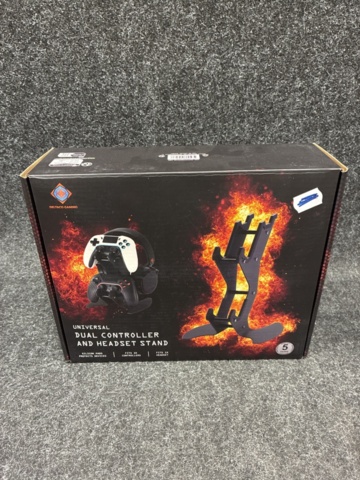 1478129-2 Handkontroller för PS4 & universalställ för handkontroller & headset, Deltaco