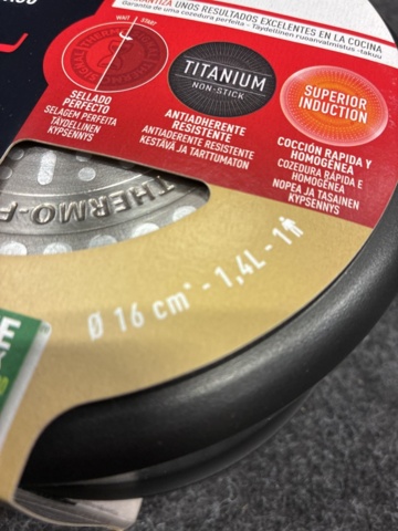 1476037-4 2 pcs Pans Tefal Unlimited Premium, 16 & 20cm