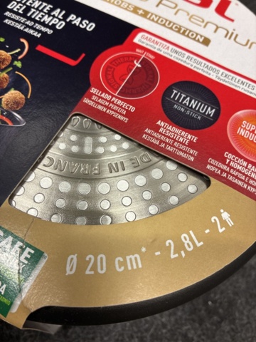 1476037-8 2 pcs Pans Tefal Unlimited Premium, 16 & 20cm