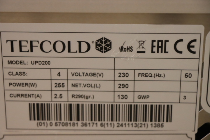 1295847-9 Panoramakyl/displaybox - Tefcold UPD200