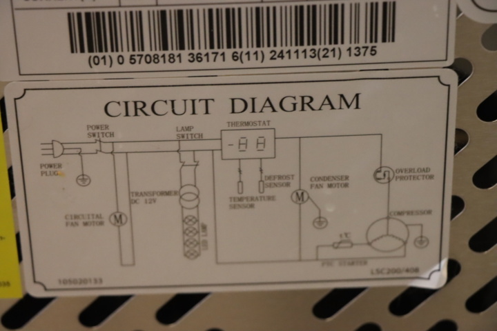 1295848-9 Panoramakyl/displaybox - Tefcold UPD200