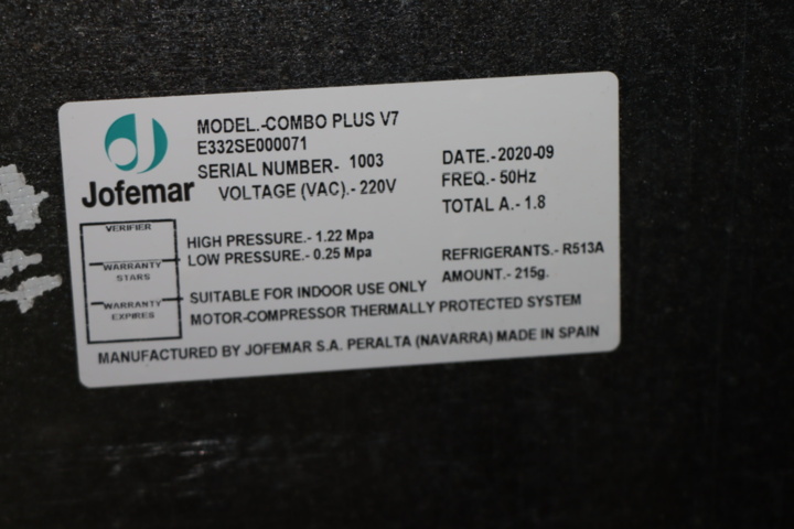 1295851-4 Kylautomat - Jofemar Combo Plus V7