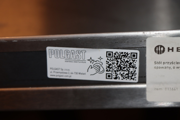 1295854-5 Rostfritt skåp - Hendi