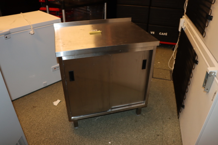 1295854-1 Rostfritt skåp - Hendi