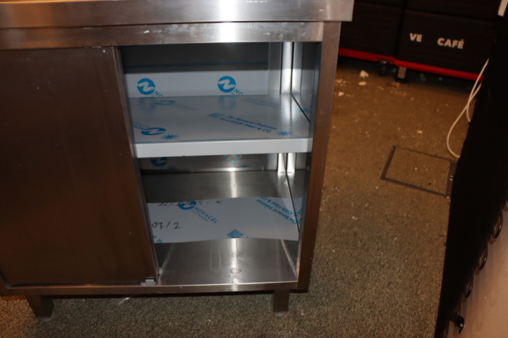 1295854-6 Rostfritt skåp - Hendi