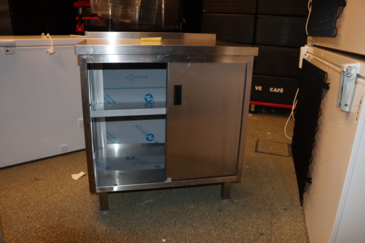 1295854-8 Rostfritt skåp - Hendi