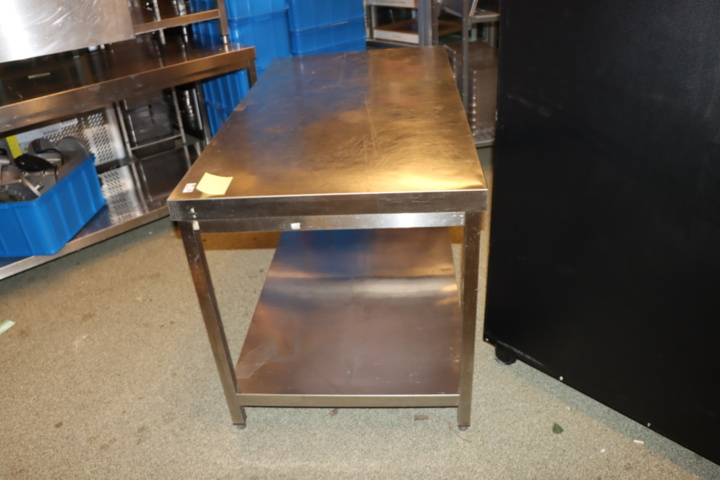 1295855-3 Rostfri arbetsbänk - GGM Gastro