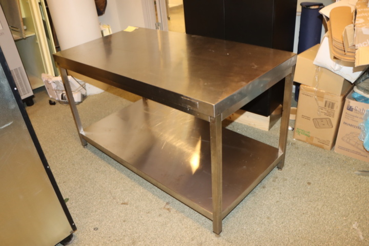 1295855-1 Rostfri arbetsbänk - GGM Gastro