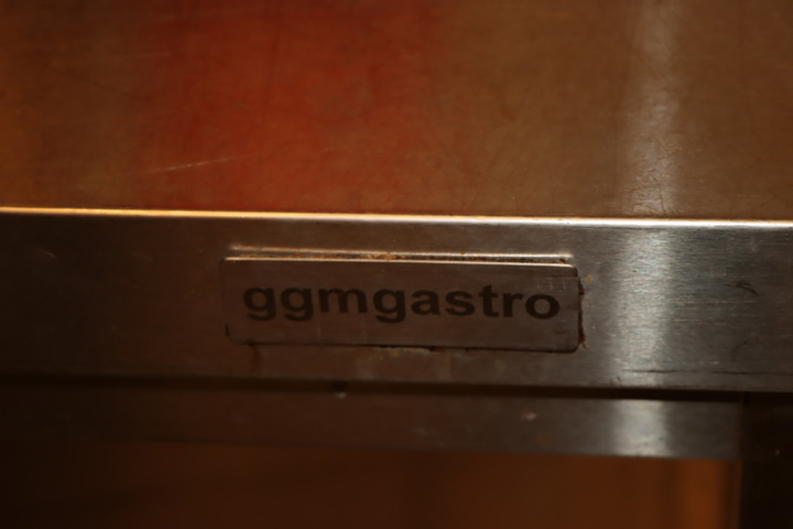 1295855-4 Rostfri arbetsbänk - GGM Gastro