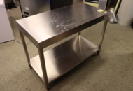 1295856 Rostfri arbetsbänk - GGM Gastro