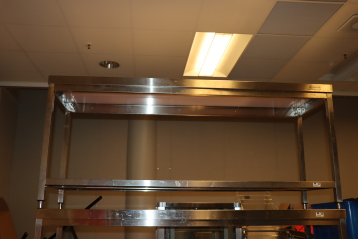 1295857-2 Rostfri arbetsbänk - GGM Gastro