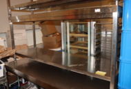 1295858 Rostfritt bord bredd 200 cm