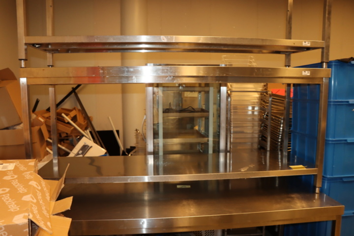 1295858-2 Rostfritt bord bredd 200 cm