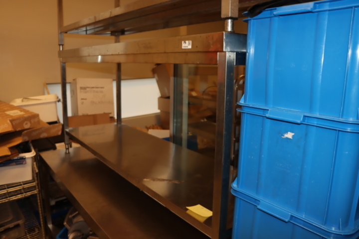 1295858-5 Rostfritt bord bredd 200 cm