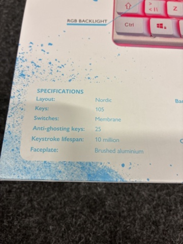 1478126-6 Gaming keyboard, gaming mouse & mouse pad, Deltaco