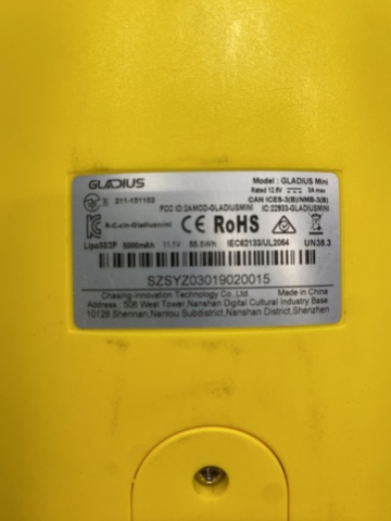 1478165-7 Undervattensdrönare/ROV Gladius mini - 100m