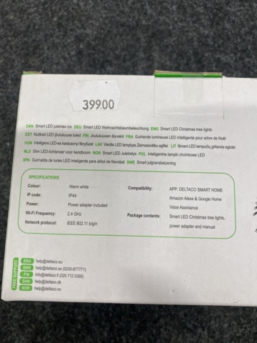 1478179-8 Adventsstjärnor, julbelysning & ljusslingor