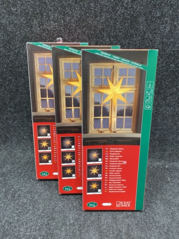 1478179-16 Adventsstjärnor, julbelysning & ljusslingor