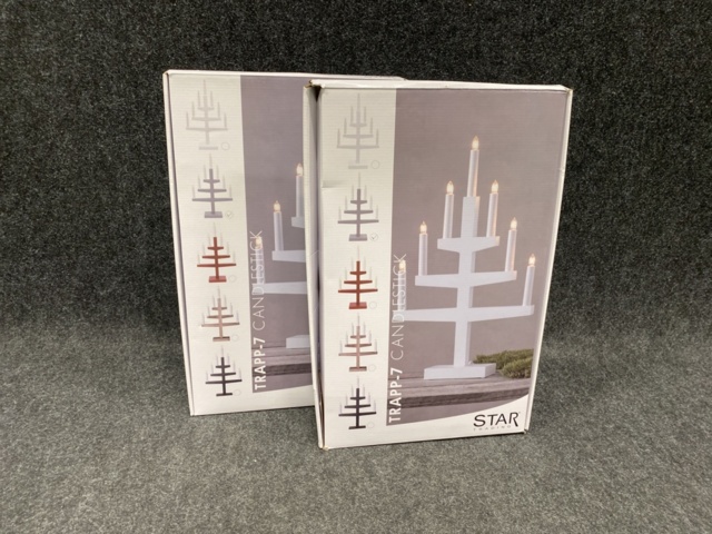 1478180-1 2 st Ljusstakar, Star Trading