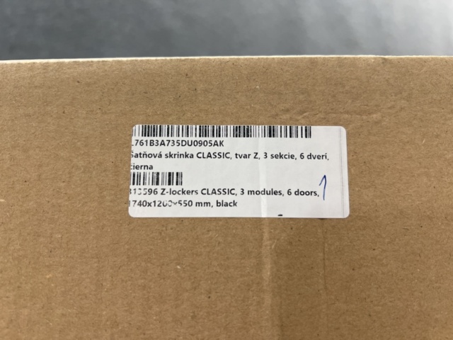 1478474-5 Z-cabinet CLASSIC, 3 sections