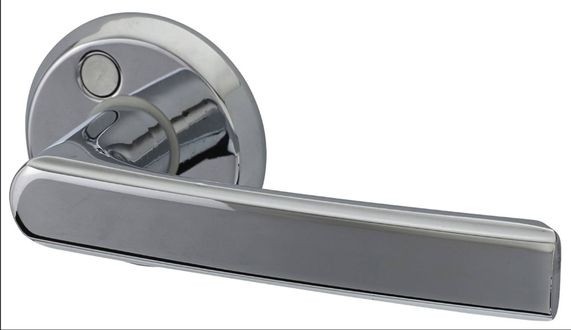 1463587-1 Interior door handles, 5 pcs – Hvid, Hildur, with key plate