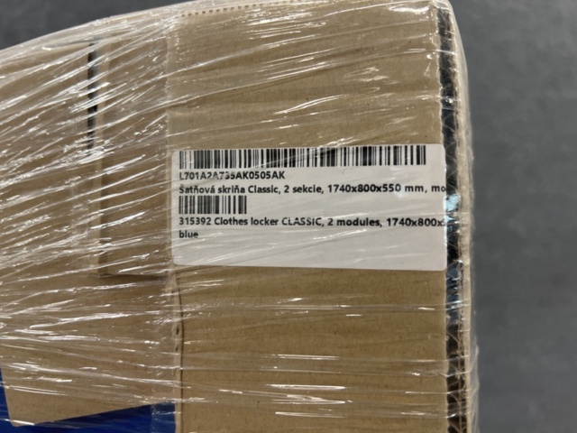 1478484-4 Wardrobe CLASSIC, 2 sections