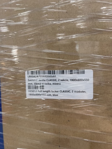 1478488-6 Wardrobe CLASSIC, 2 sections