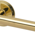 1463591-1 Interior door handles, 4 pcs – Hvid, Idun, brass