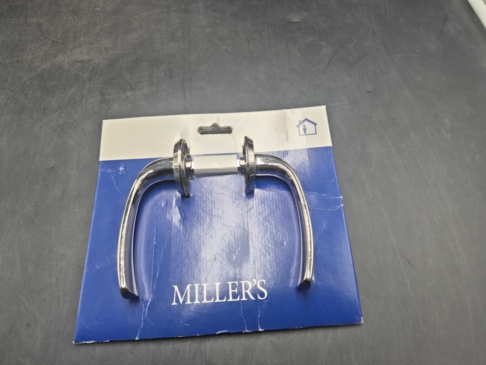 1478862-2 Innerdörrhandtag, 60 st - Millers, krom