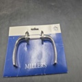 1478868-2 Interior door handles, 60 pcs - Millers, chrome